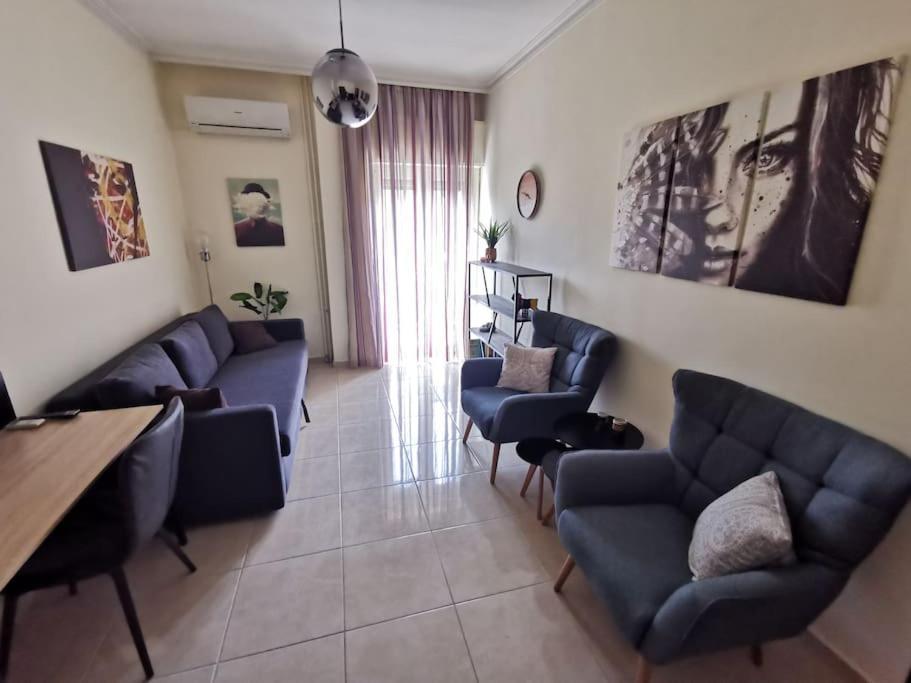 Comfy Apt In Chania City Center Bagian luar foto